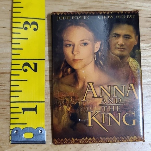 Vintage 1999 Anna And The King Movie Promo pin - Picture 4 of 5